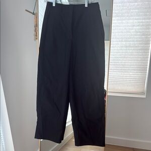 EUC Aritzia Wilfred Free Black High-Rise Trousers